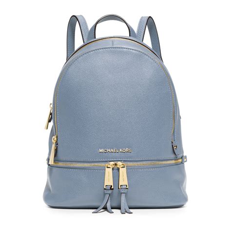 michael kors blue mini backpack|michael kors blue handbags.